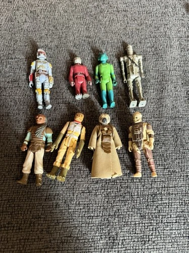 Vintage Star War Kenner Figure Lot of 8 Boba Fett