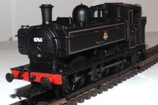 BACHMANN 32-201 8750 CLASS PANNIER TANK LOCOMOTIVE 8763 BR LINED BLACK