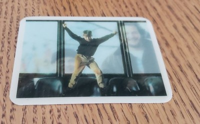 Cereal Premium Trading Card HOME ALONE 2 Lenticular  MACAULY CULKIN Magic Motion