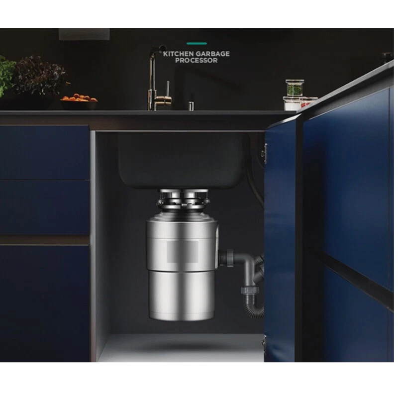 630W Food Waste Disposer 2L 3200RPM Garbage Sink Disposal Kitchen Household 220V - Image 4 of 4