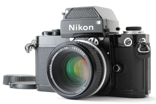【N NEUWERTIG+++】Nikon F2 analoge Kleinbildkamera schwarz Gehäuse DP-1 AI 50mm f/1.8 Objektiv 【N NEUWERTIG+++】Nikon F2 analoge Kleinbildkamera schwarz Gehäuse DP-1 AI 50mm f/1.8 Objektiv
