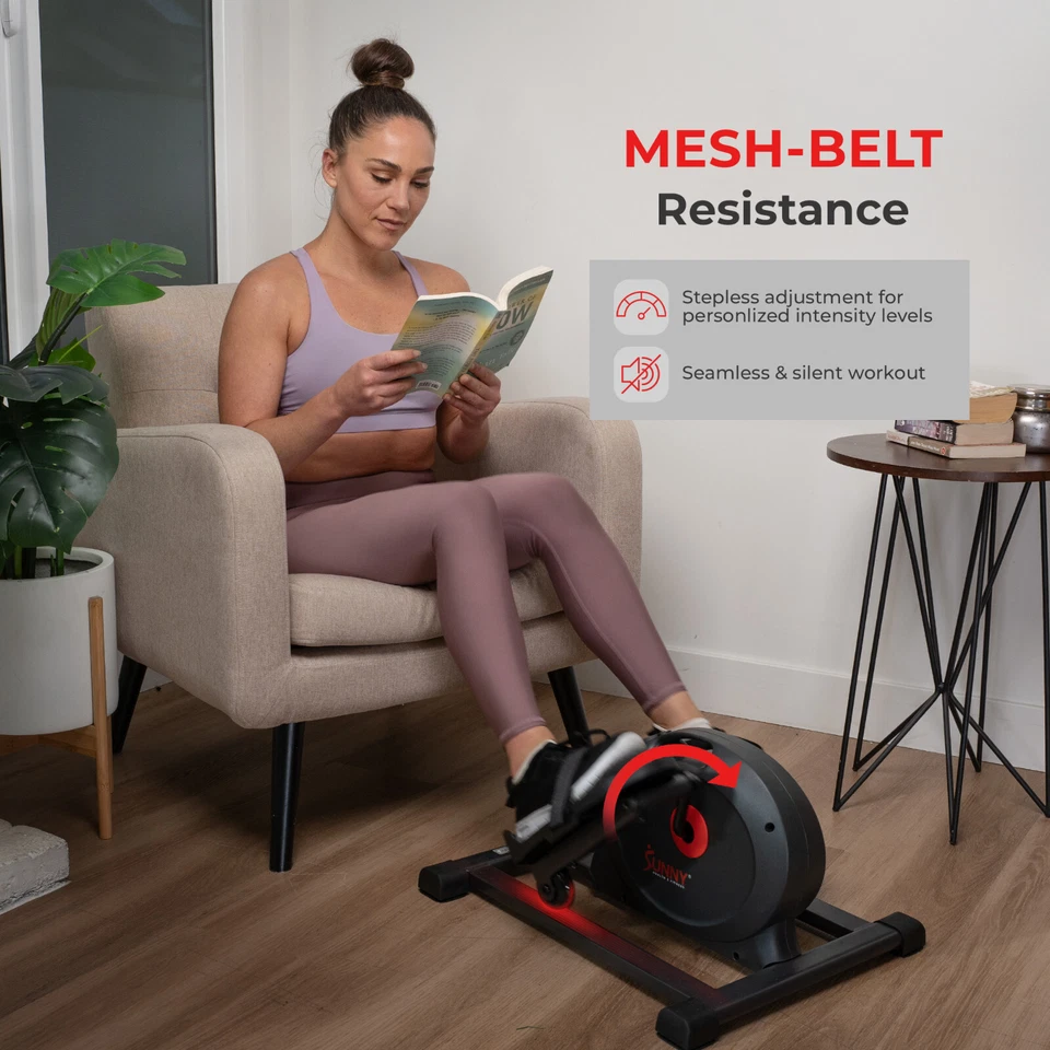 Sunny Health & Fitness Smart Compact Mini Elliptical - SF-E324029 - Image 3 of 4