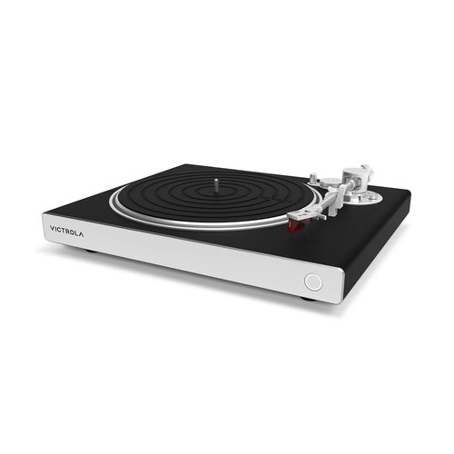 Victrola VPT-2500-BSL Hi-Res Carbon Turntable -(black/silver) DEFECTIVE