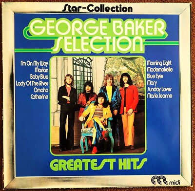 LP 12'' George Baker Selection   Greatest Hits, Blue Eyes, Baby Blue, Marian