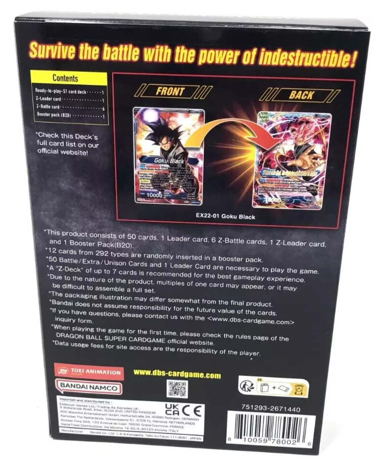 Dragon Ball Super TCG: Zenkai Series - Ultimate Deck 2023 BE22 (On Sale)