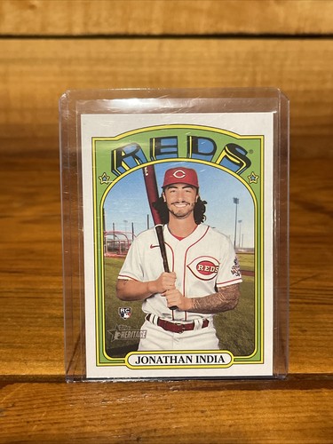 Jonathan India 2021 Topps Heritage High RC Reds Rookie Card EBay