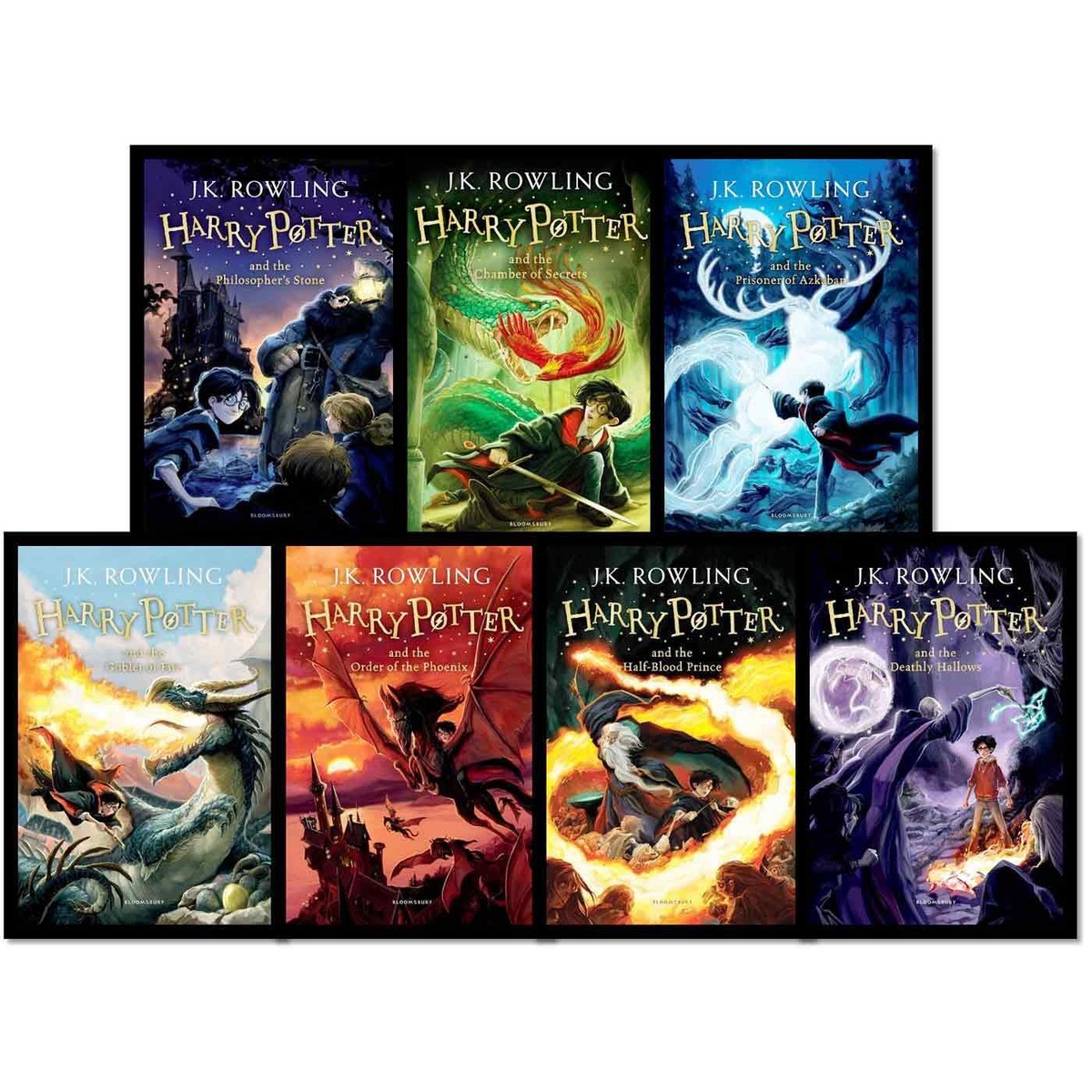 Harry Potter The Complete Collection by J.K. Rowling Harry Potter The Complete Collection by J.K. Rowling