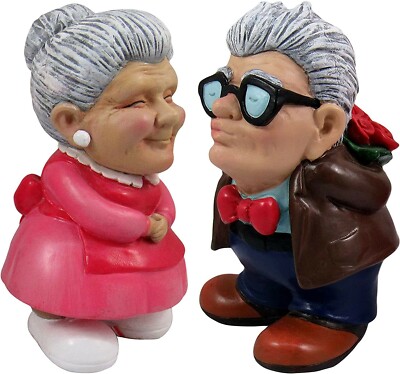 Older Couple Golden Years Figurine, Timeless Love, Couples Gifts | Anniversary