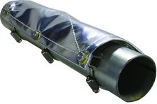 Thermo-Tec 11600 1' X 6" Pipe Shield , Silver