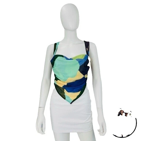 Party/Cocktail Geometric Tank Tops for Women