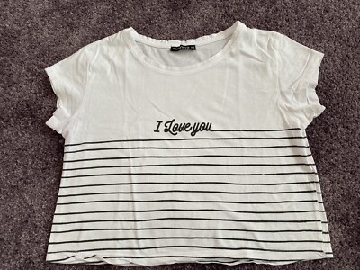 Terranova +++ T-Shirt in Weiß  Gr. XS 