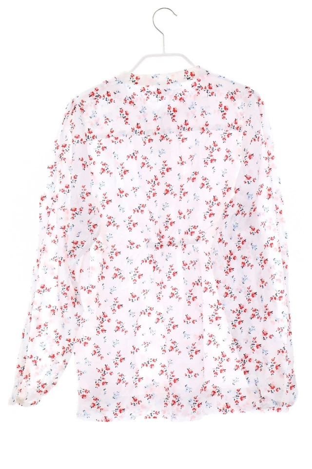 YIGGA Bluse Blumen Print 164 rot Blau-Töne - Bild 2 von 4