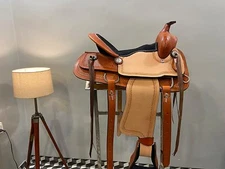 Western Leather  Barrel Horse Saddle Tack Set 10" to 18" Free Shipping