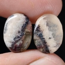 Natural Crazy Lace Agate Oval Pair Cabochon Loose Gemstone 9 x 13 MM