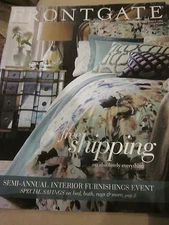 Frontgate Catalog January Jan 2016 Semi-Annual Interior Furnishings Event New