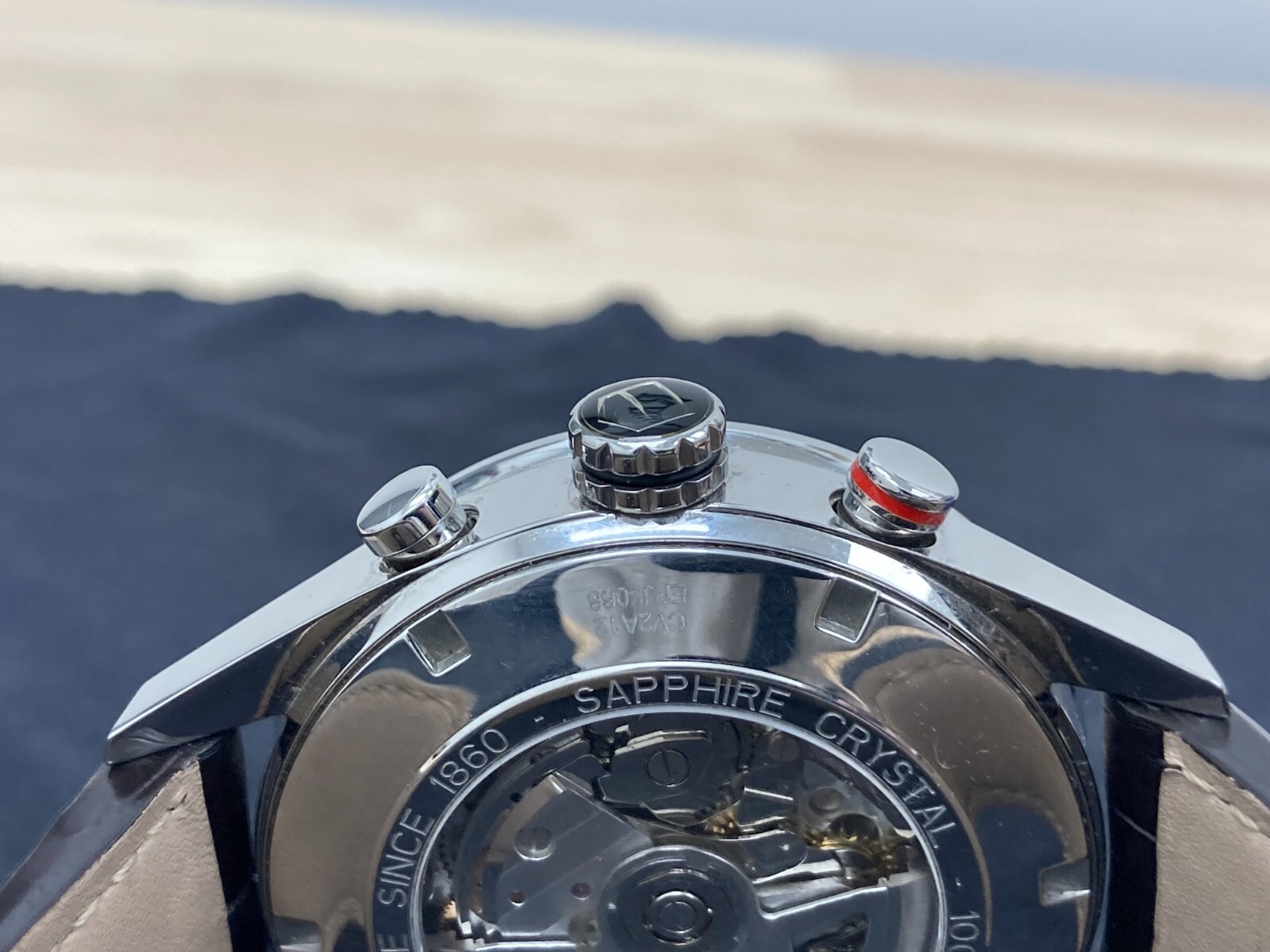 tag heuer carrera calibre 16 chocolate