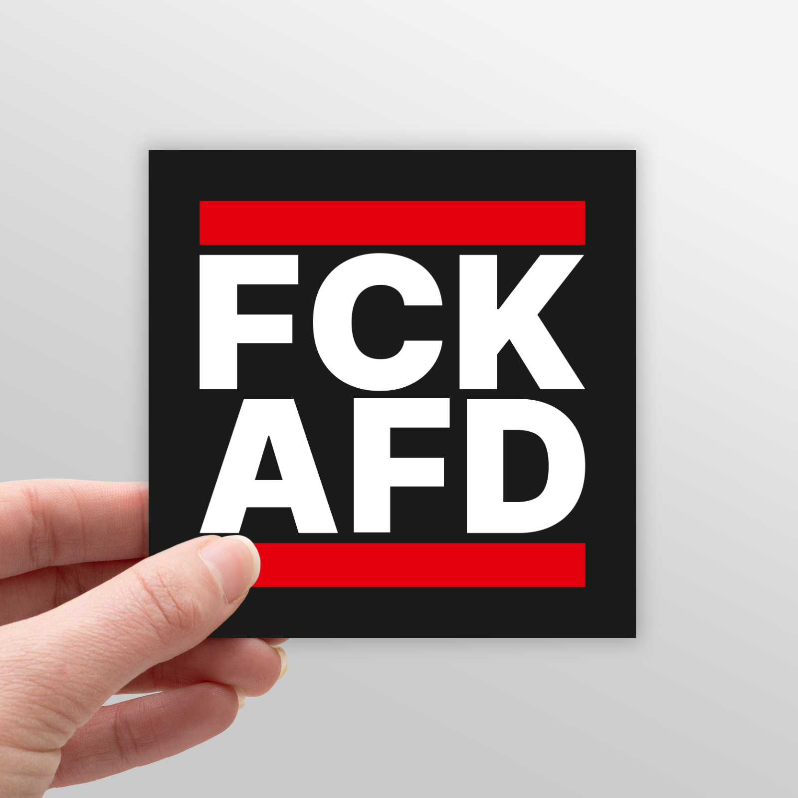 FCK GRN Aufkleber – 100 Stück, 5,2 Cm, Wetterfest & Knallbunt