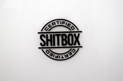 2x Shitbox Aufkleber  20cm Sticker JDM Auto - Bild 1 von 1
