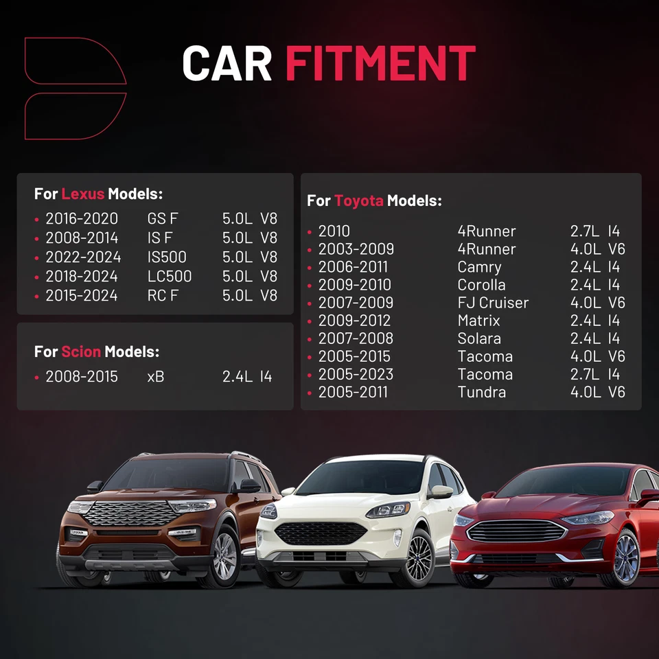 Set of 6 Ignition Coil Pack UF495 For 2010 Toyota Hiace 2.7L L4 Foto 3 de 4