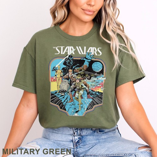 Camisa Retro Disney Star Wars, Camiseta Vintage Star Wars, 202639 - Imagen 17 de 23