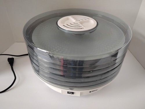 MAGIC CHEF Food Dehydrator 5 Stackable Trays fruit roll insert IN BOX - Picture 8 of 13