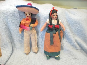 vintage mexican dolls