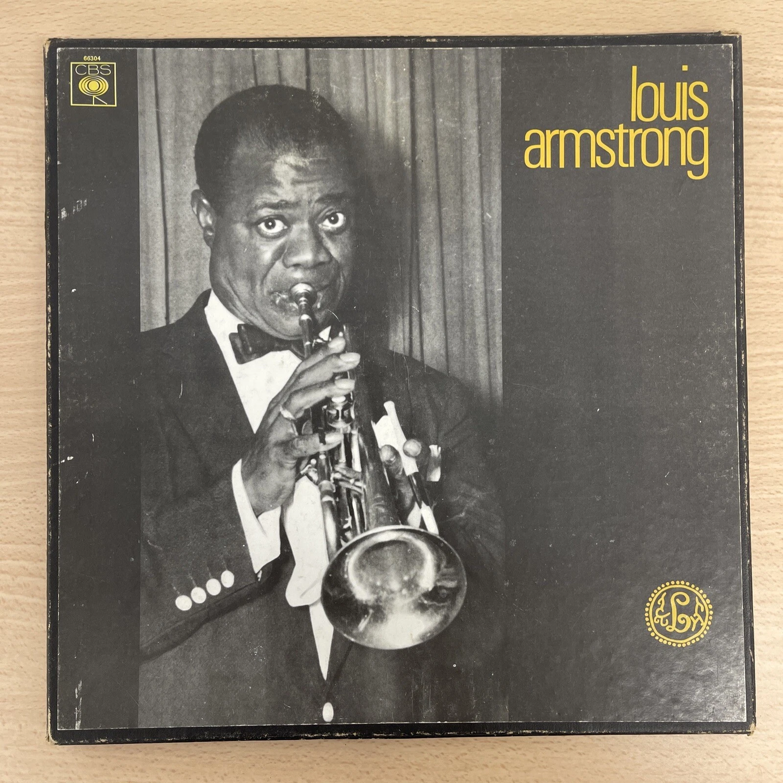 Coffret 3 Vinyles 33 Tour 33 T Louis Armstrong And His All Stars