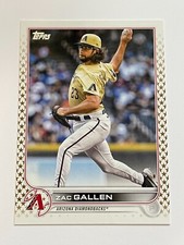 2022 Topps Baseball Gold Stars #562 - Zac Gallen - Arizona Diamondbacks