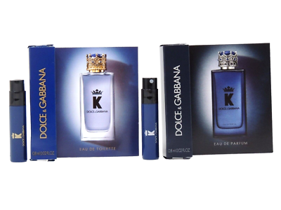 D&G DOLCE GABBANA K FOR MEN EDT EDP oz x EACH