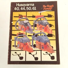 Vintage Husqvarna 40, 44, 50,61 Catalog catalogue