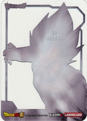 Lamincards Dragon Ball S Platinum FX VEGETA N 28 - Picture 2 of 4