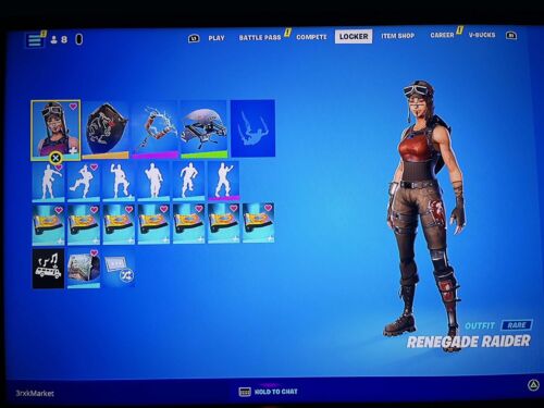 compte fortnite rare