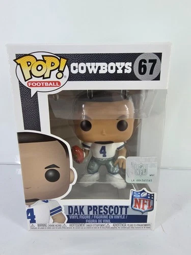 Funko Pop! Football Dak Prescott Cowboys #67 Vinyl Figure NFL