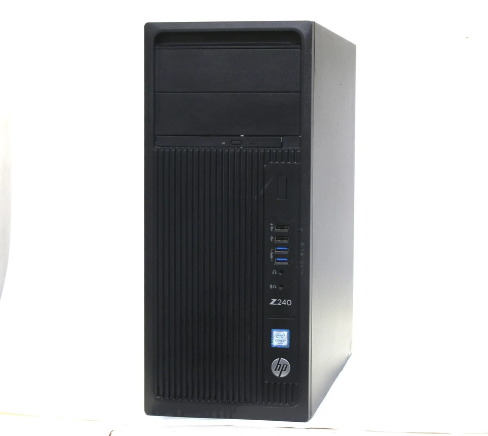 HP Workstation Z240 Tower Desktop PC Intel i7-6700 3.40GHz 16GB RAM 240GB SSD - Image 3 of 4
