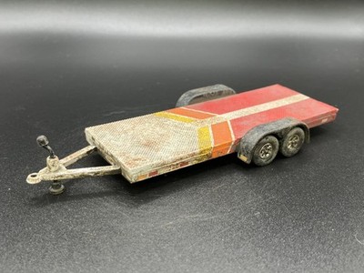 Car Hauler Trailer Custom 1/64 Rusty Weathered Barn Find Johnny Lightning