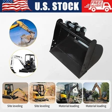 Fit For Mini Excavators,Excavator Plain Bucket Grading Flat Attachment 500mm