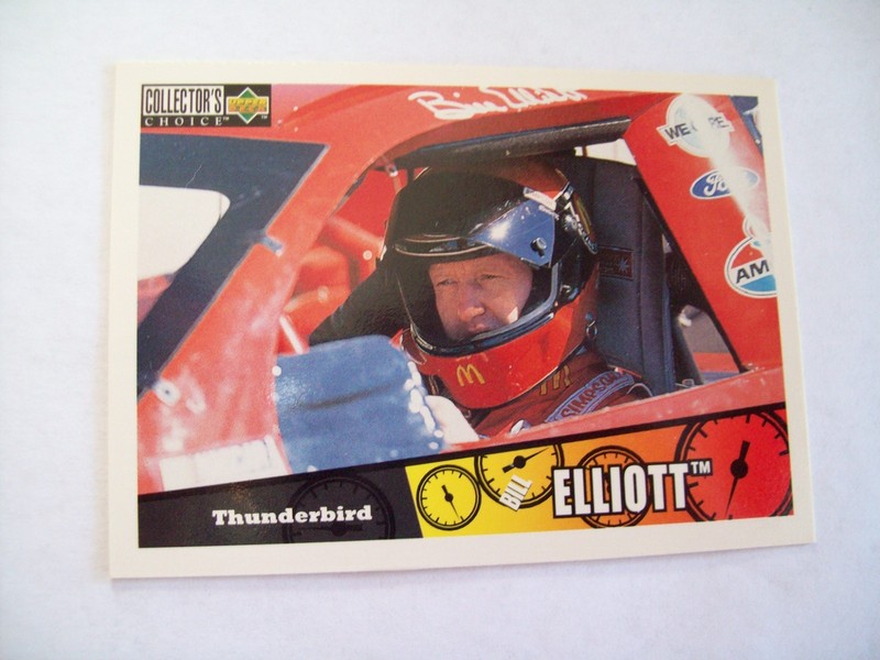 Bill Elliott Upper Deck Collector's Choice #13 NASCAR HOF