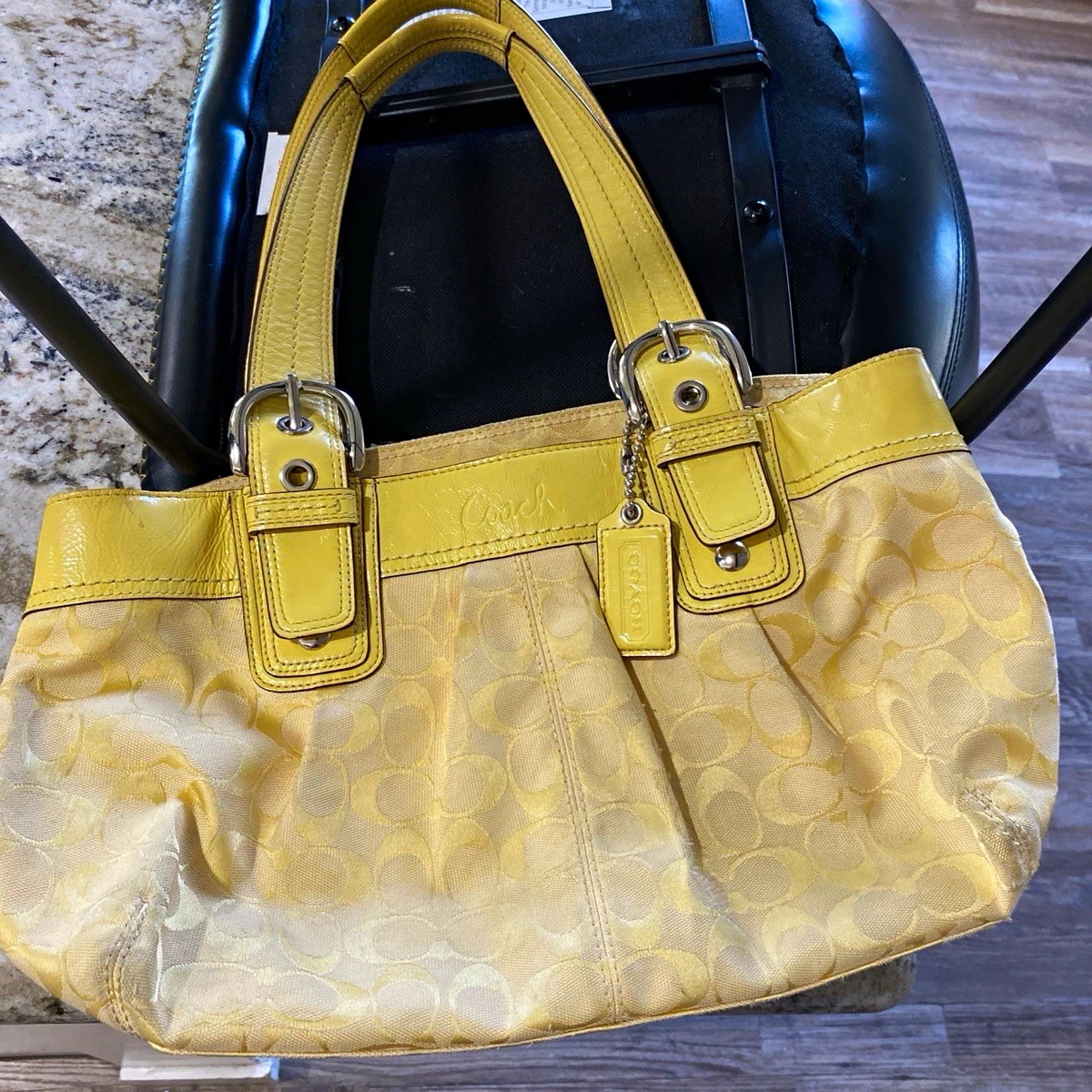 Coach Yellow Patent Bags & Handbags for Women for sale | eBay