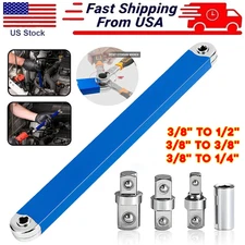 Impact Ready Offset Extension Wrench 1/2" 1/4" 3/8" Tight Spaces Extension Tool