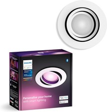 Philips Hue White & Color Ambiance Centura Round downlights 1 Pack, dimmable Ce