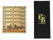 Texas 5 Goldback Starter Pack