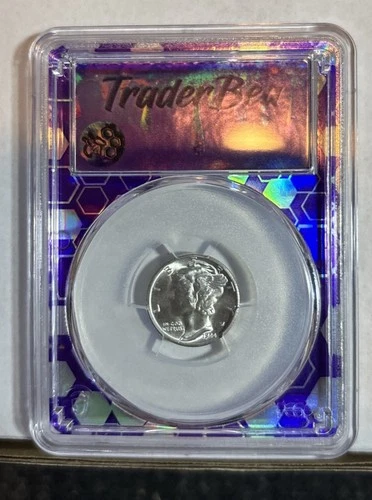 1944 D Dime Winged Liberty Head or Mercury PCGS MS65