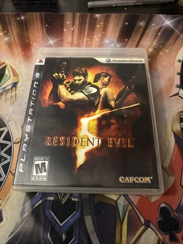 Resident Evil 5 (Sony PlayStation 3, PS3) Complete CIB - Tested & Working