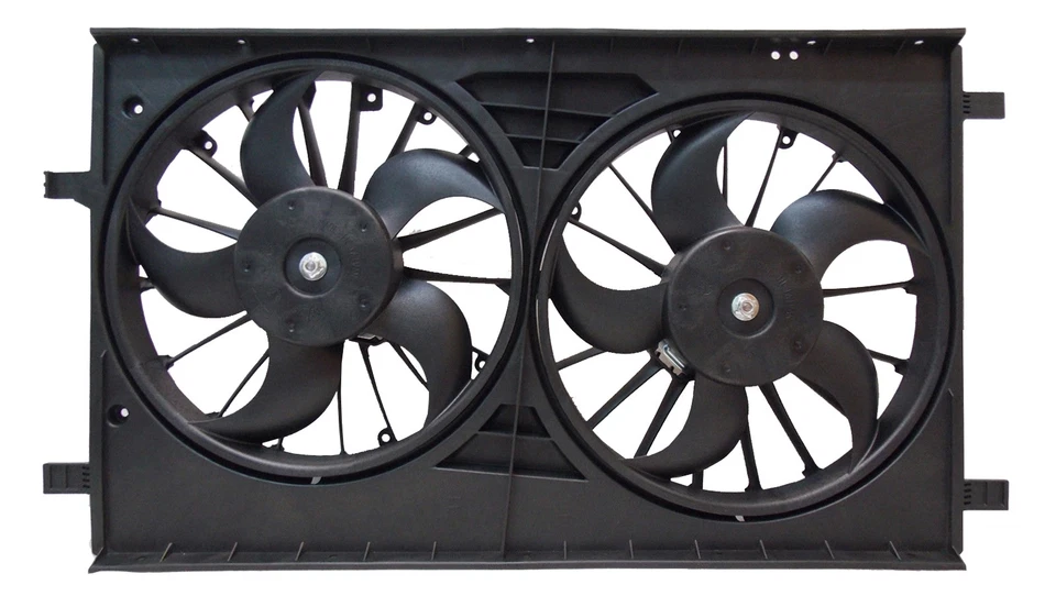 Nuevo conjunto de ventilador condensador de radiador para Jeep Compass 2007-2017 2,4 L 2,0 L Foto 4 de 4