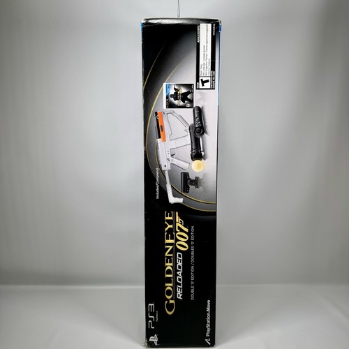 PS3 GoldenEye 007 Reloaded Double 'O' Edition Move CIB completo di scatola - Foto 14 di 16