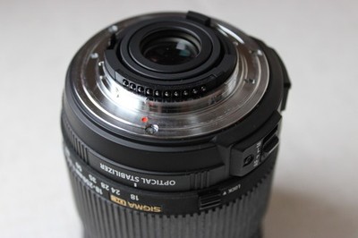 Sigma 18 250mm f/3.5 6.3 DC OS HSM Lens   Sigma SA Mount - Clean Glass - AS IS