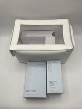 NuFace Mini Facial Toning Carrying Case With  Antioxidant Booster & Exfoliator