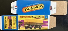 Matchbox Superfast 2 Mercedes Trailer 70- 71 Type G Repro Box