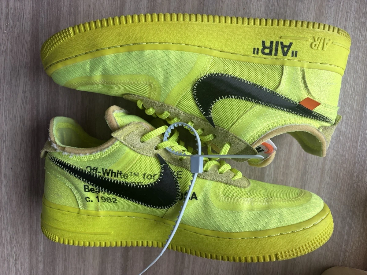 Nike Air Force 1 Low Black Volt for Sale | Authenticity Guaranteed 
