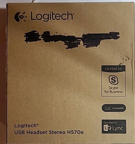 LOGITECH USB HEADSET STEREO H570e A-00064 Lync Skype - Picture 10 of 10